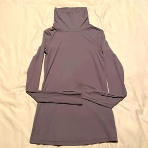 Free People ribbed lavender turtle neck.